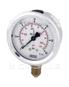 Manomeeter A-1/4" 60bar Ø63mm