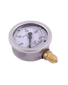 Manomeeter A-1/4" 250bar Ø63mm