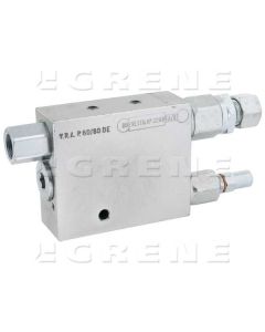 Pöördadra klapp VRASE 3/8" kolb 60-80mm