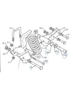 U-kammits M16/90/135 3017795