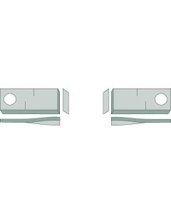 Tera RH Ø21 120x48x4mm 434976