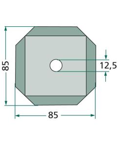 Tera RH #4mm 100x100 Ø12,5 STORTI