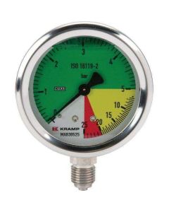 Manomeeter Ø63m 0-5-20-25bar WIKA