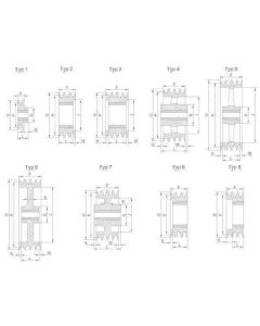 Rihmaratas 2SPB Ø355 362mm TL3020