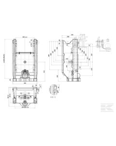 Haakeredel K80 93,6kN 3500kg