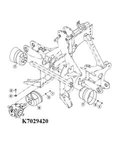 Reduktor K7029420 KUHN OR.