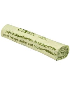 Komposteeritavad prügikotid 240L, rullis 10tk