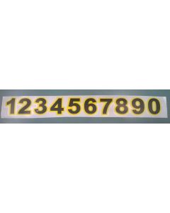 Kleebis MTZ "1234567890"