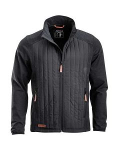 Meeste hübriid fliisjakk suurus 3XL must