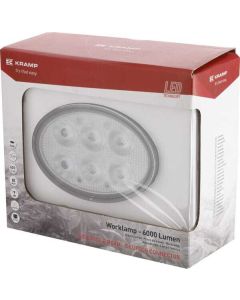 Töötuli LED 60W 10-30V 6000lm hajutatud