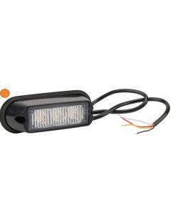 Vilkur-ohutuli LED 12-24V 106x34x30mm oranz