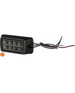 Vilkur-ohutuli LED 12-24V 93.1x41.3x26mm oranz