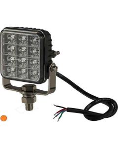 Vilkur-ohutuli LED 12-24V 74x88x38mm oranz