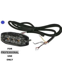 Vilkur-ohutuli LED 12-24V 82x30x9mm sinine