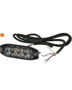 Vilkur-ohutuli LED 12-24V 82x30x9mm oranz
