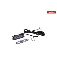 Vilkur-ohutuli LED 12-24V 98x30x8mm oranz