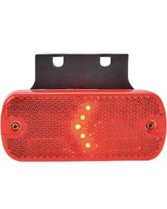 Ääretuli LED 12-24V 105.4mm Punane
