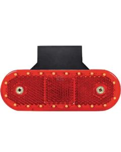 Ääretuli LED 12-24V 114mm Punane