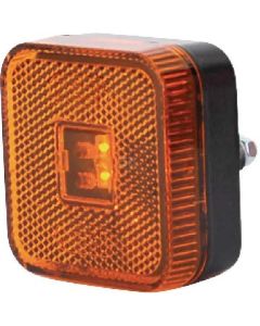 Ääretuli LED 12-24V 65mm Oranž