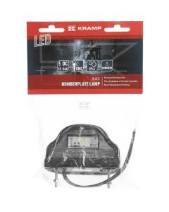 Numbrituli LED 12-24V 101mm Valge