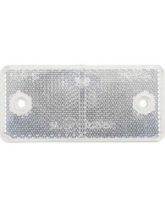 Reflektor 94x44-8mm valge