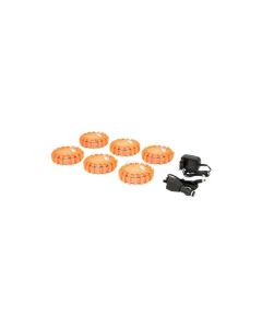 Vilkur magnetiga 16xLED Ø105mm 6 tk