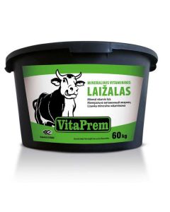 Lakumineraal kinnislehmadele 60kg VitaPrem