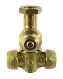 Pihusti korpus 2x messing 3/8" M7511A0008