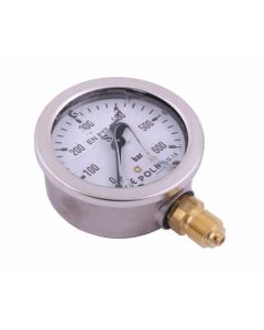 Manomeeter A-1/4" 600bar Ø63mm