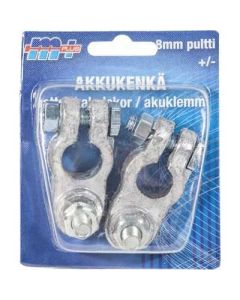 Akuklemmid poldiga 8mm +/-