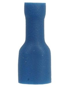 Kaetud juhtmeots lapik 6,3x0,8mm pesa S