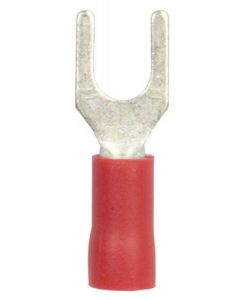 Juhtmeots kahvel 4,3x6,8mm punane