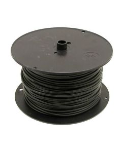 Elektrijuhe 1x1,0mm2 must 1jm.