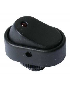 Klahvlüliti 12V30A ovaal.led punane