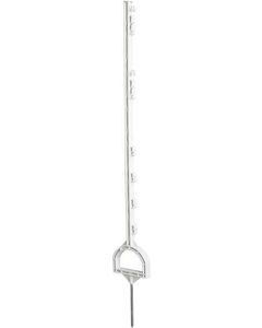 Plastpost jalusega 6 traadi hoidjaga H-155cm