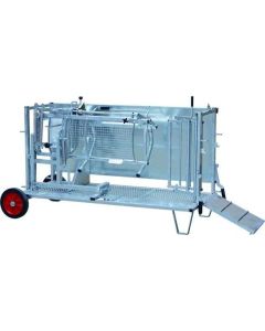 Hooldusboks lammastele XL 1,95x0,5x0,9m