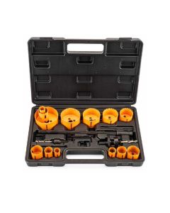 Avasaagide komplekt Bi-metall Ø19-76mm 17 osa.