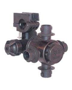 Pihusti korpus 4x tilgaklapiga 1/2" QJ364C12NYB