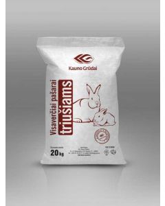Küülikute täissööt 20kg KAUNO GRUDAI