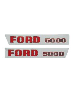 Kleebised "FORD 5000" vana