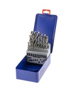 Metallipuuride komplekt HSS Ø1-13mm 25 osa.