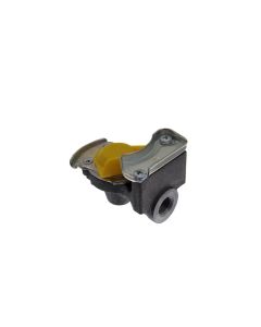 Ühenduspea kollane M16x1,5 pesa