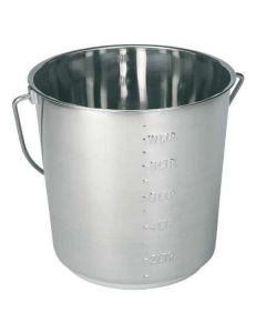Roostevaba ämber 12,3L skaalaga