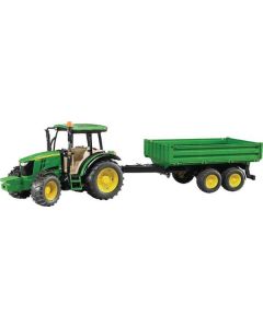 Traktor John Deere 5115M + haagis BRUDER 1:16