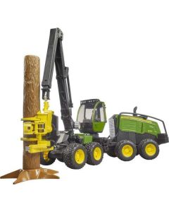Metsaharvester John Deere 1270G palgiga BRUDER 1:16