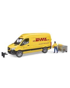 Kulleri kaubik MB Sprinter DHL juhiga BRUDER 1:16