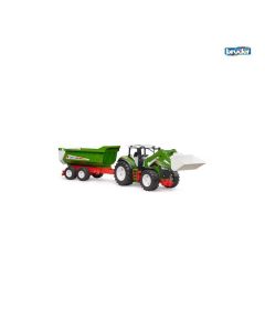 Traktor Roadmax  + laadur ja haagis BRUDER 1:16