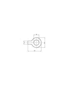 Stopperplaat UNLP Ø32mm
