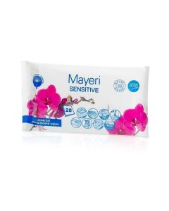 Niisutatud puhastuslapid Mayeri Sensitive 28tk.