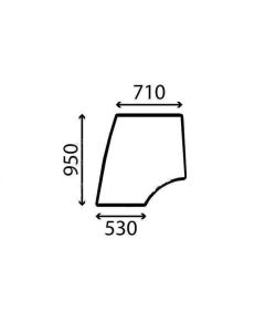 Ukse klaas ül. LH V31506100